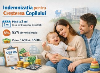 Calculator indemnizatie crestere copil