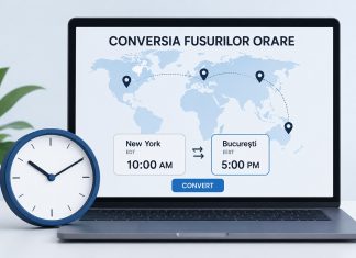 Instrumente online pentru conversia fusurilor orare